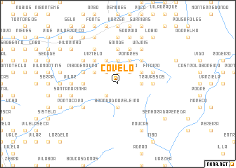 map of Covelo