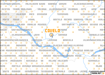 map of Covelo
