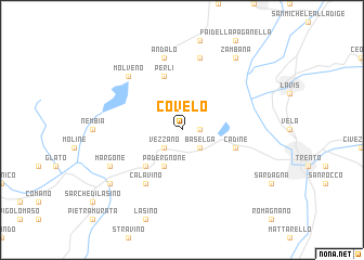 map of Covelo