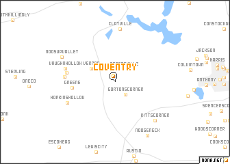 map of Coventry