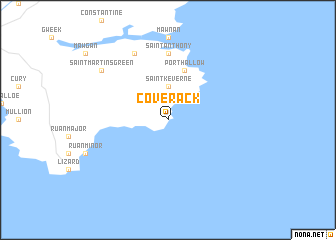 map of Coverack
