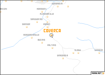 map of Coverca