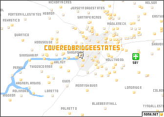 map of Covered Bridge Estates