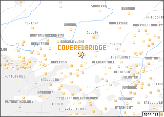 map of Covered Bridge