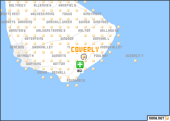 map of Coverly