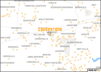 map of Coverstone