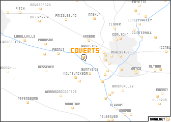 map of Coverts