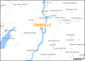 map of Coveville