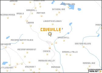 map of Coveville