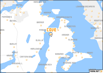 map of Cove