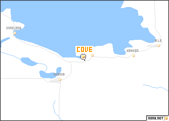 map of Cove