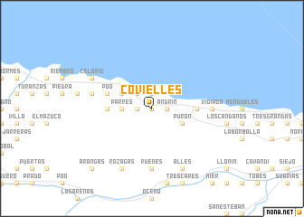 map of Covielles