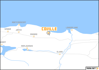 map of Coville