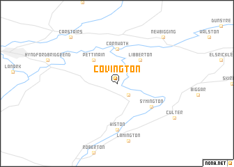 map of Covington