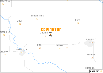 map of Covington