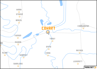 map of Cowart