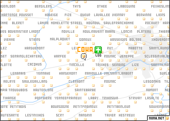 map of Cowa