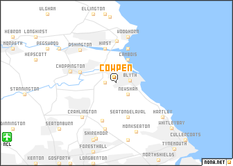 map of Cowpen