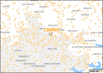 map of Cowpen