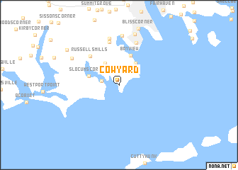 map of Cow Yard