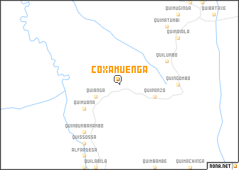 map of Coxamuenga