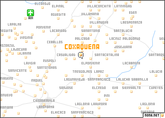 map of Coxaquena