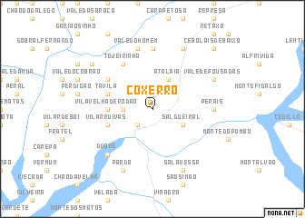 map of Coxerro