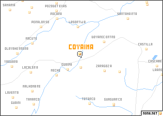map of Coyaima