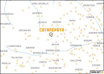 map of Coyane Pata