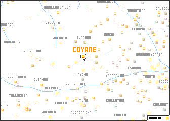 map of Coyane