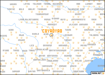 map of Coyaoyao