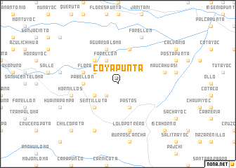 map of Coyapunta