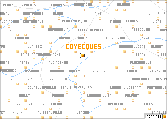 map of Coyecques