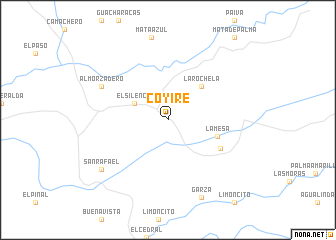 map of Coyire