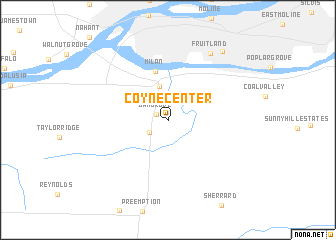 map of Coyne Center