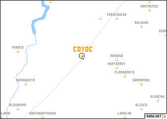 map of Coyoc