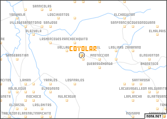 map of Coyolar