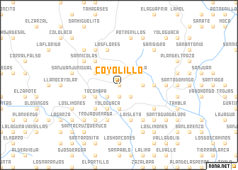 map of Coyolillo