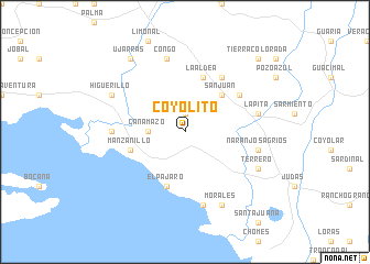 map of Coyolito