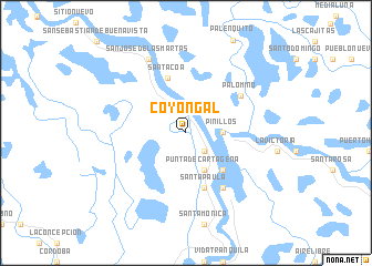 map of Coyongal