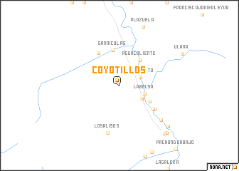 map of Coyotillos