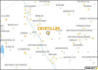 map of Coyotillos