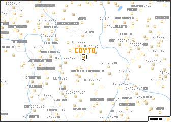 map of Coyto