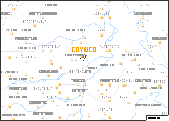 map of Coyuco