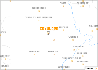 map of Coyulapa