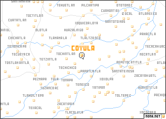 map of Coyula