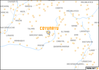 map of Coyunayu