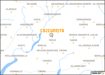 map of Cozcurrita