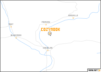 map of Cozy Nook