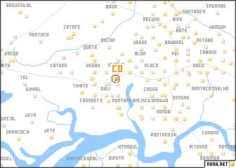 map of Có